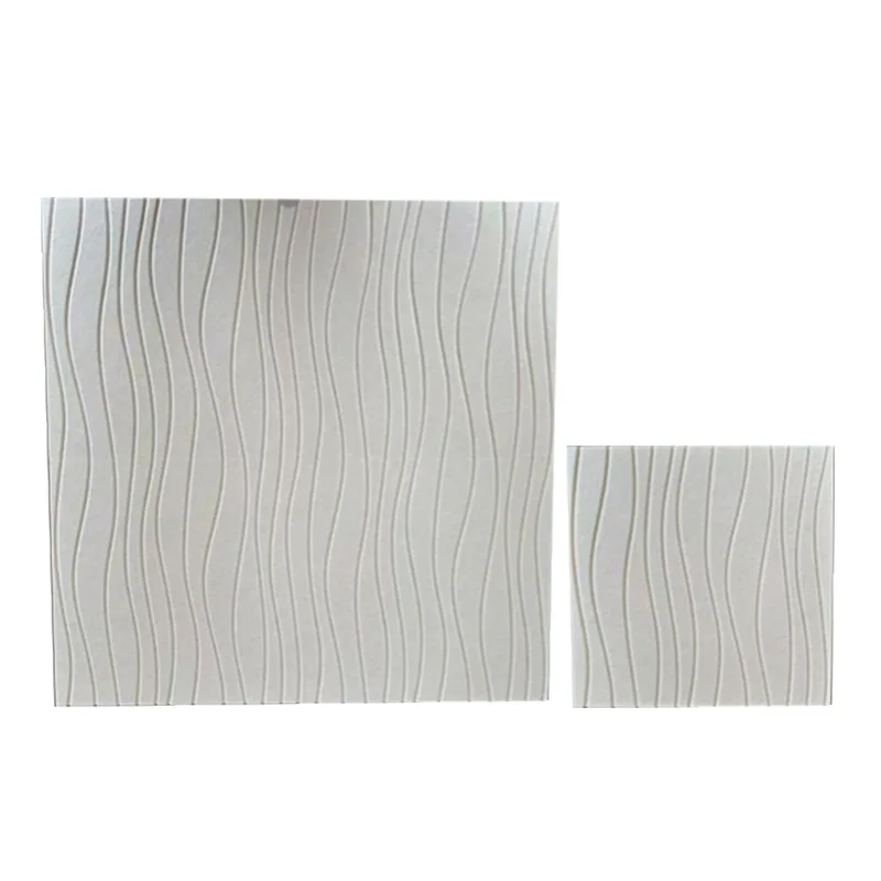Beige Water Wave PET Felt Акустична панель
