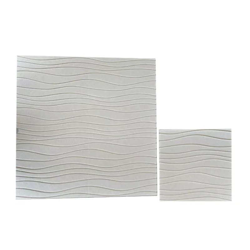 Beige Wave PET Felt Акустична панель